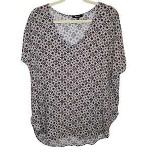 Premise Studio Floral Cap Sleeve Top XL